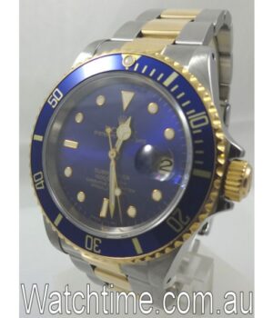 Rolex Submariner 16613 Electric Blue Dial