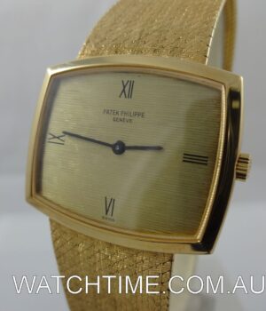 Patek Philippe 18k Yellow-Gold on bracelet Ref  3528 1