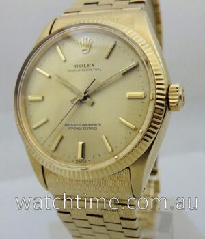 Rolex Gold Oyster