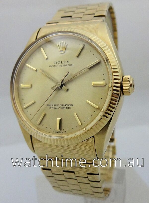 Rolex Gold Oyster