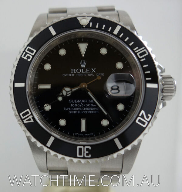 Rolex Submariner Date 16610 Last Series (2010)!