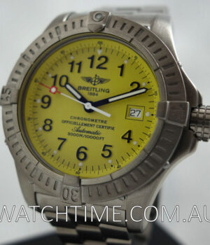 Breitling Avenger SeaWolf Titanium  Yellow-dial E1737018