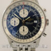 BREITLING OLD NAVITIMER BLUE DIAL BOX & PAPERS