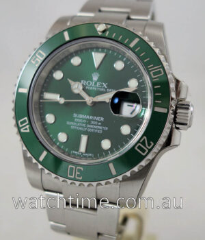 Rolex Submariner Ceramic GREEN 116610LV  Feb 2019