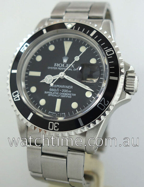 Rolex Oyster Perpetual Submariner Date 1680 Box and Papers