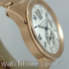 Cartier Calibre De Cartier 3300 18k Rose Gold  White dial