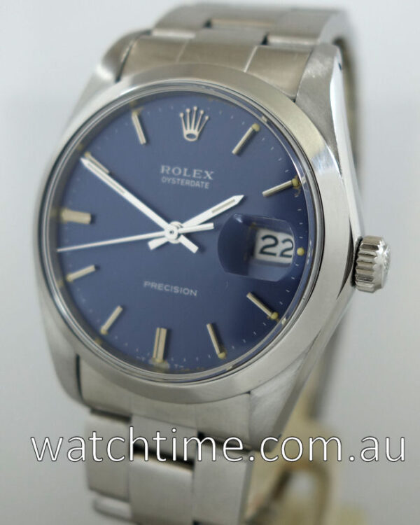 Rolex Oyster Date  6694  Blue dial