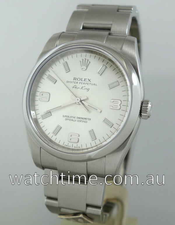 Rolex Air-King Steel DOMINO PIZZA limited Edition