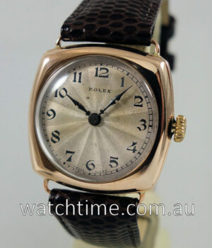 ROLEX Cushion 18k Pink-Gold  1927