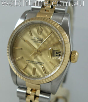 Rolex Datejust 18k   Steel  Midsize 68273