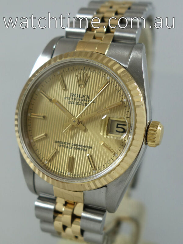 Rolex Datejust 18k & Steel, Midsize 68273