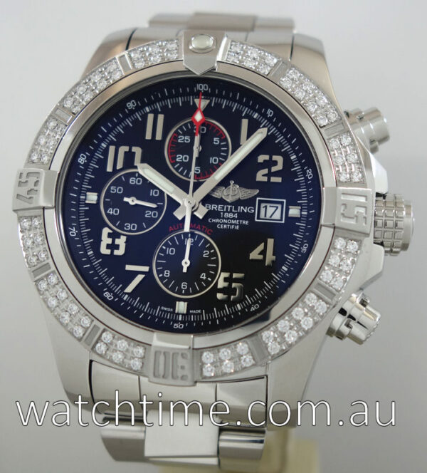 Breitling Super Avenger II A1337153 with Diamonds