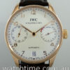 IWC Portuguese 18K Red Gold 7 Day Automatic