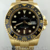 Rolex GMT Master II 18k  Yellow-Gold  116718LN