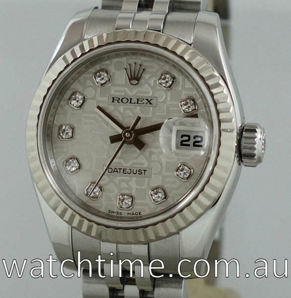 Rolex Lady Datejust, Diamond-dial 179174