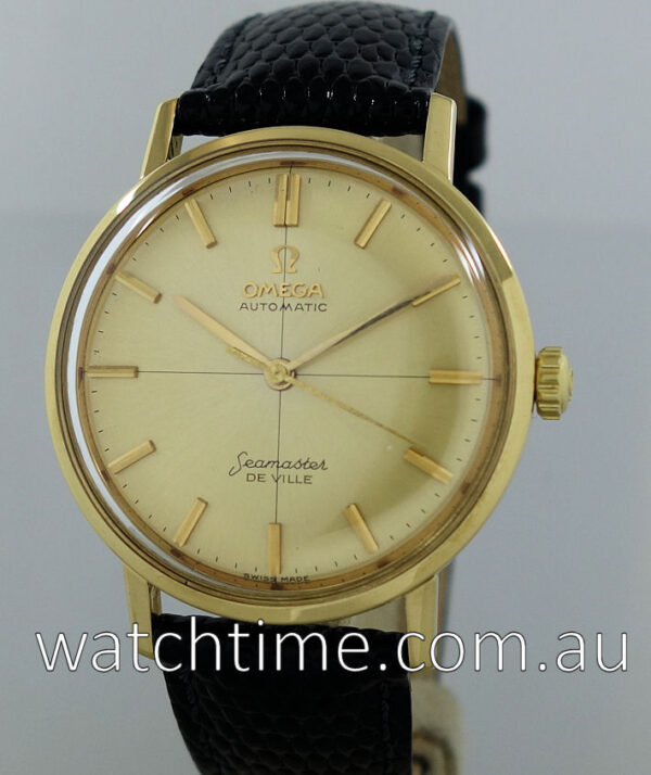 Omega Seamaster DeVille 18k Yellow-Gold