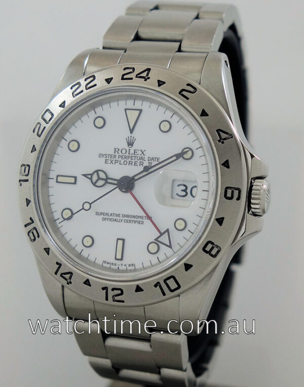 Rolex Explorer II WHITE Dial 16570