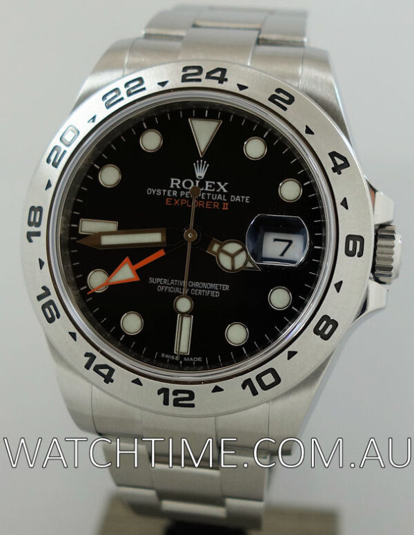 Rolex Explorer II Black-Dial  216570 Box & Card