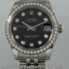 Rolex  Datejust  STEEL 31mm Factory Diamond Bezel & Dial