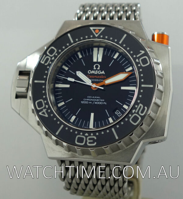 Omega Seamaster 1200m PLOPROF  224.30.55.21.01.001 Steel, Black-dial Box & Card