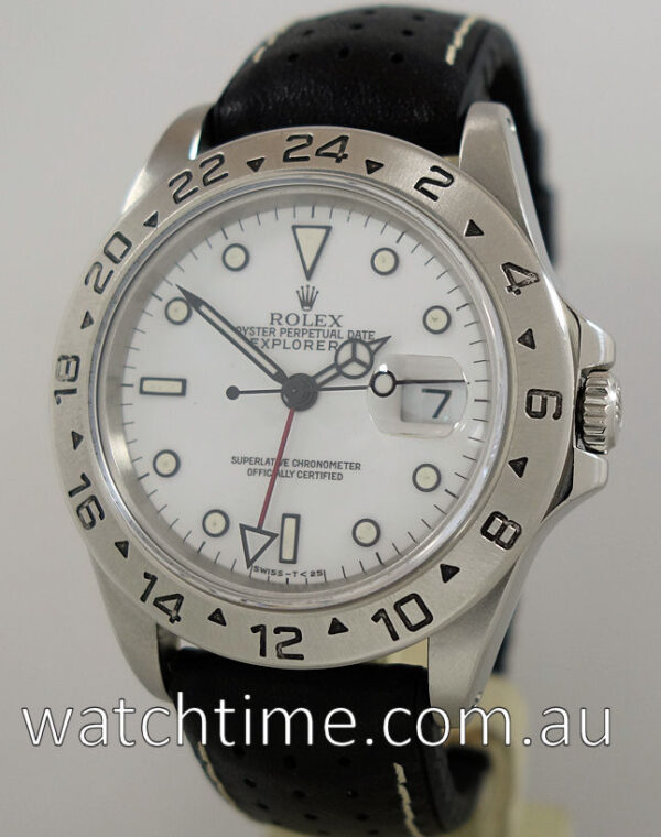 Rolex Explorer II WHITE Dial 16570