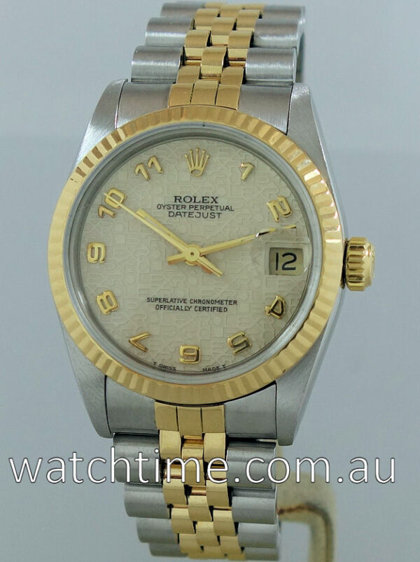 Rolex Datejust 18k & Steel, Midsize 68273