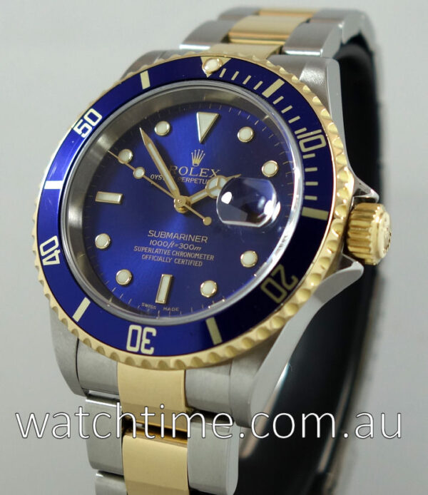 Rolex Submariner 18k & Steel 16613