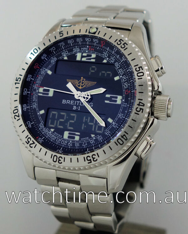 Breitling B-1	Black dial  A68362