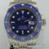 Rolex Submariner 18k White-Gold  Blue dial  116619LB