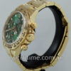 DSC08519 ROLEX 18k GOLD DAYTONA 116508 Green Dial June 2017