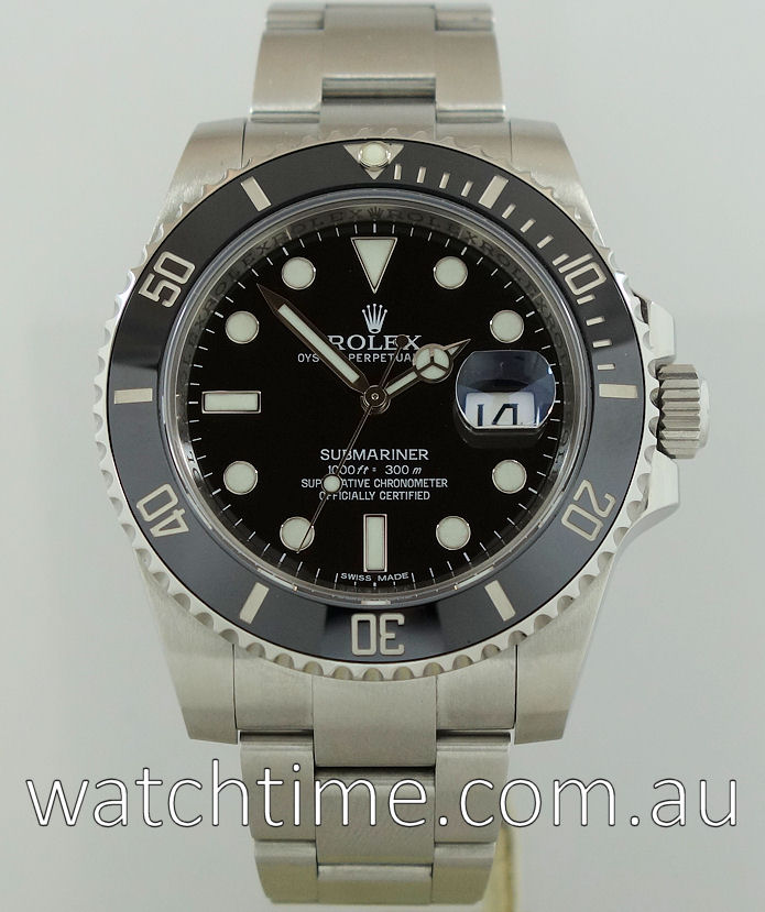 Rolex Submariner Date Ceramic 116610LN - Watchtime.com.au