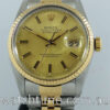Rolex Datejust 18k Gold & Steel  16013