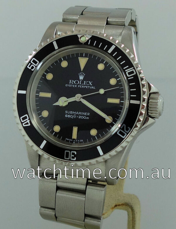 Rolex 5513 Submariner Non-Date 1960's
