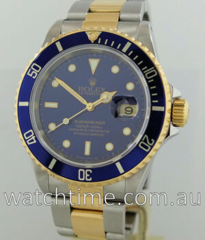 Rolex Submariner 18k & Steel 16613