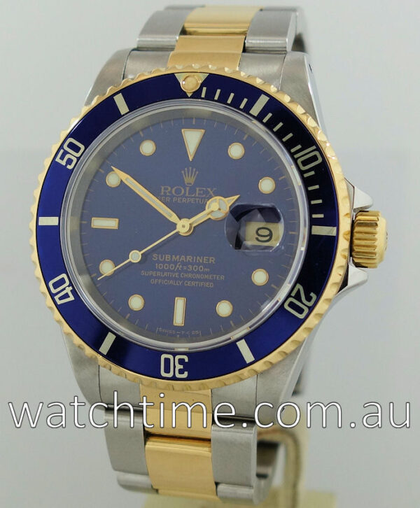 Rolex Submariner 18k & Steel 16613