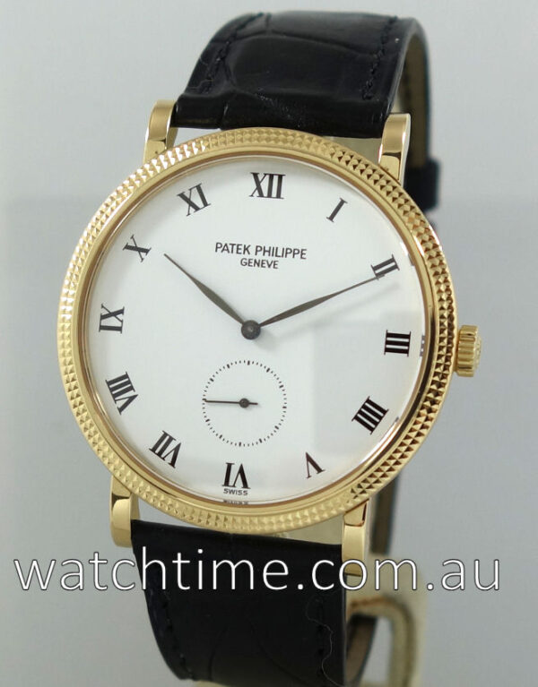 Patek Philippe 3919  Calatrava in 18k Yellow-Gold