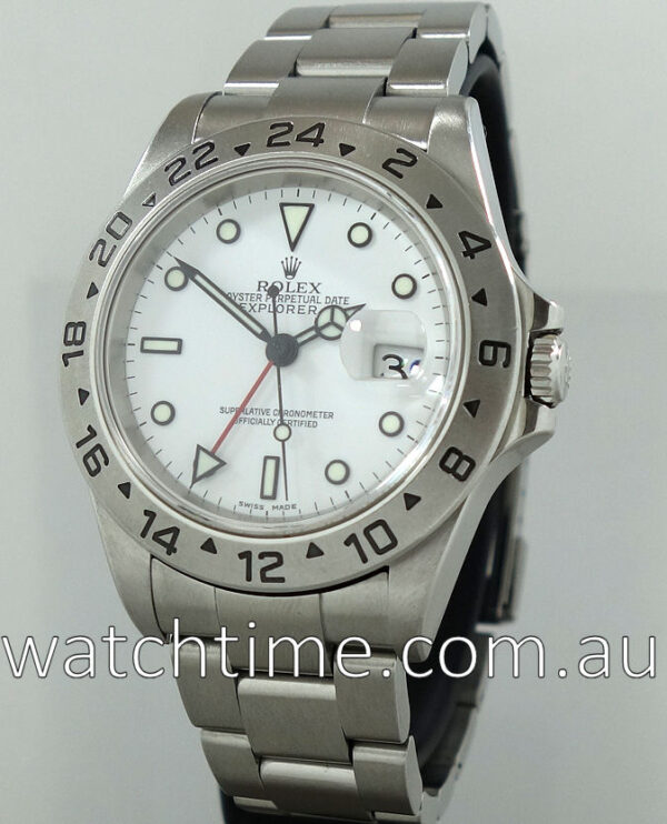 Rolex Explorer II  16570T  White-dial