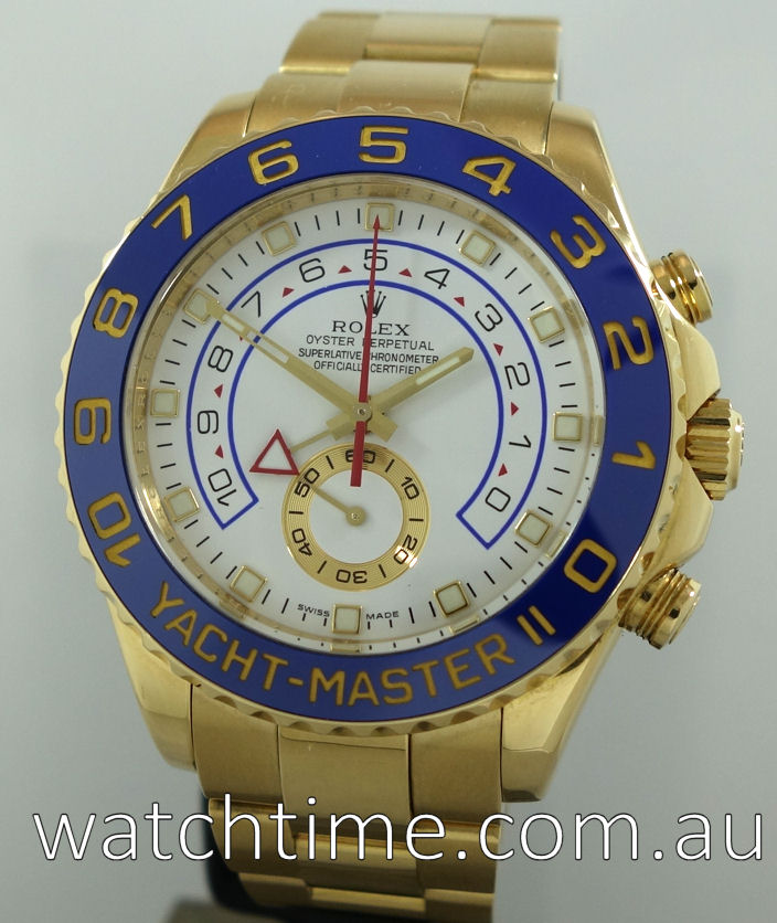 rolex yachtmaster yellow gold