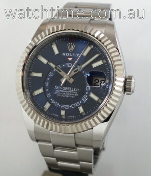 Rolex Sky-Dweller 326934  Steel Blue-dial  2017