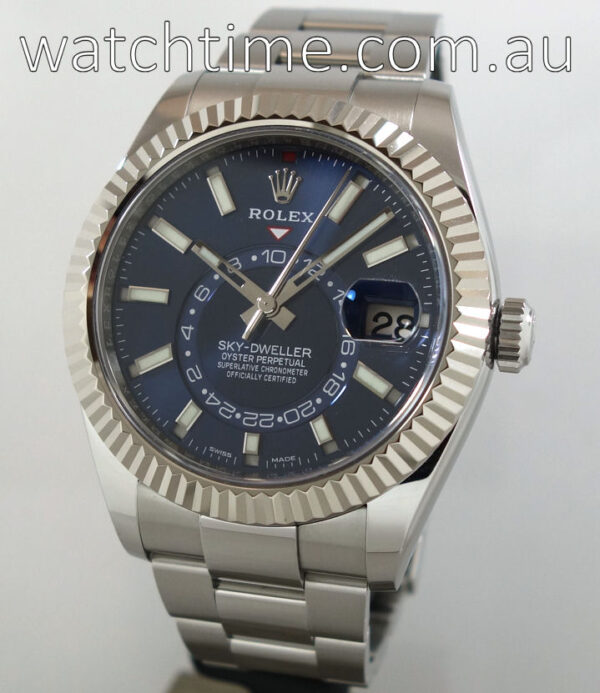 Rolex Sky-Dweller 326934  Steel Blue-dial  2017