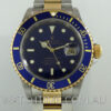 DSC09887 Rolex Submariner 16613 Blue-dial 18k & Steel MINT!!!