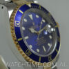 Rolex Submariner 16613  Blue-dial  18k & Steel MINT!!!