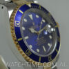 DSC09890 Rolex Submariner 16613 Blue-dial 18k & Steel MINT!!!