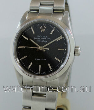 Rolex Air-King Black Speckle dial 14000