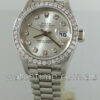 DSC00496 Rolex Lady Datejust Platinum & Diamonds 69136