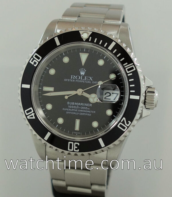 Rolex Submariner DATE 16610 Box & Papers