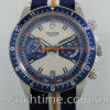 DSC00720 Tudor Heritage Chrono 70330B Blue / Silver
