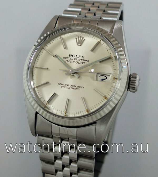 Rolex Datejust, White-Gold bezel 16014