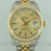 DSC00915 Rolex Datejust 18k & Steel 16233