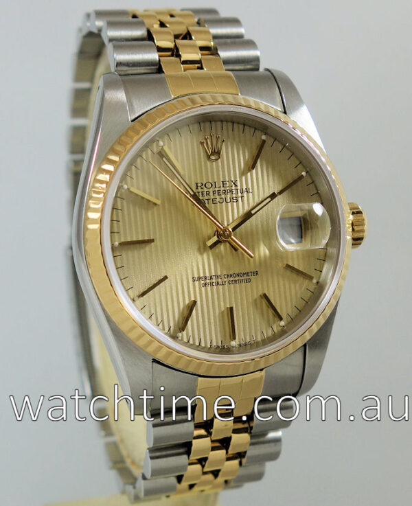 Rolex Datejust 18k & Steel  16233
